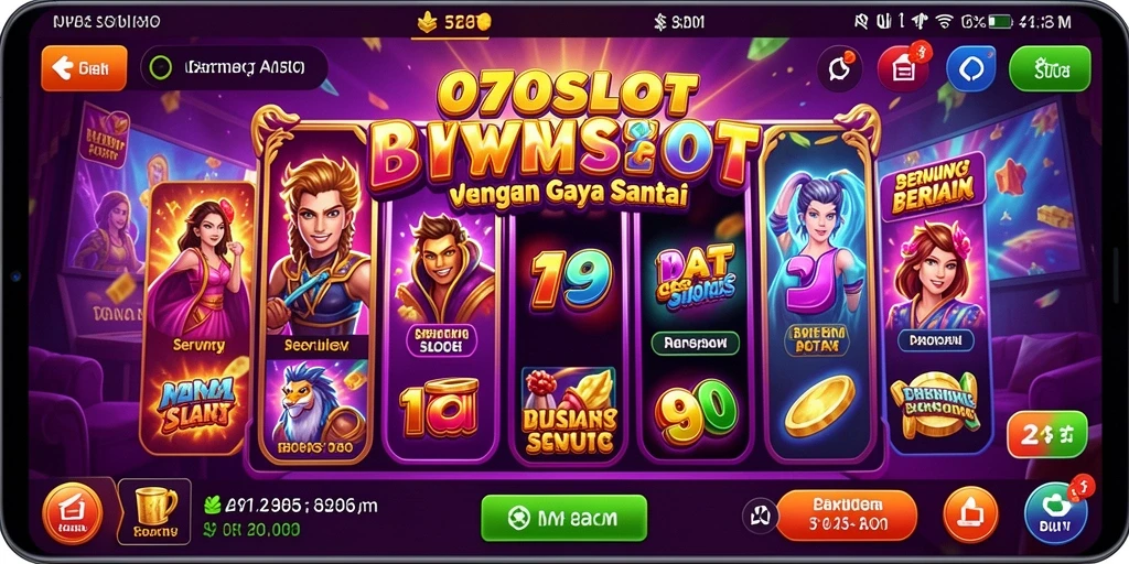 Tampilan menarik gameplay 070SLOT dengan grafis yang memukau.