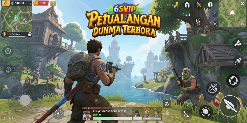 Tampilan gameplay seru dan mendalam di dunia terbuka 6SVIP.