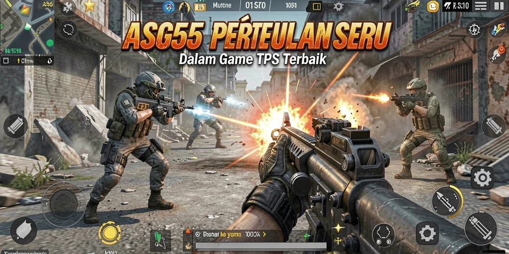 Tampilkan gameplay seru dalam ASG55 dengan teman-teman.