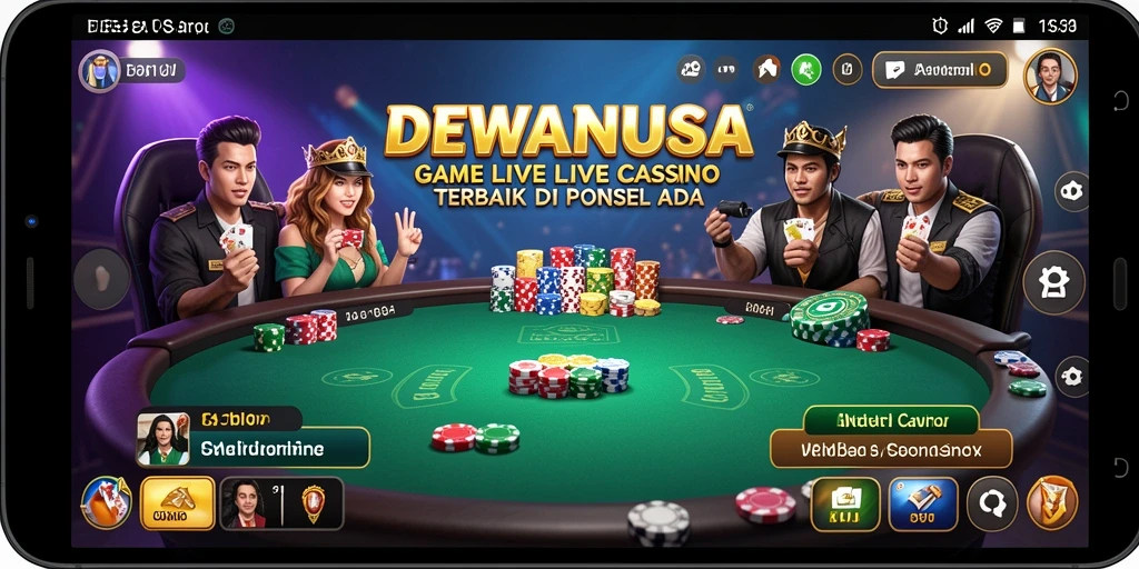 Tampilan gameplay DEWANUSA yang memukau dan mendebarkan.