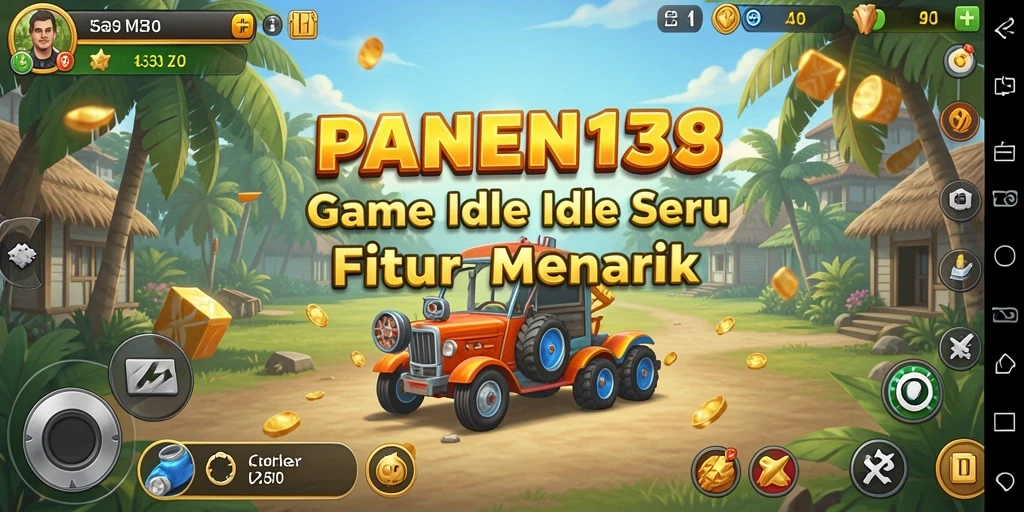 Gameplay seru PANEN138 yang penuh dengan aktivitas mengumpulkan hasil.
