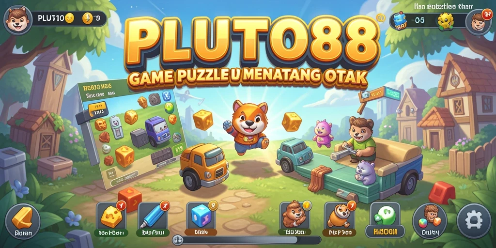 Tampilan gameplay PLUTO88 yang penuh warna dan menarik.
