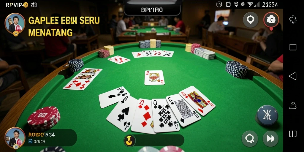 Tampilan gameplay RPVIP4 yang seru dan interaktif.