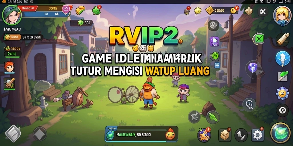 Tampilan gameplay yang santai dan menyenangkan di RVIP2.