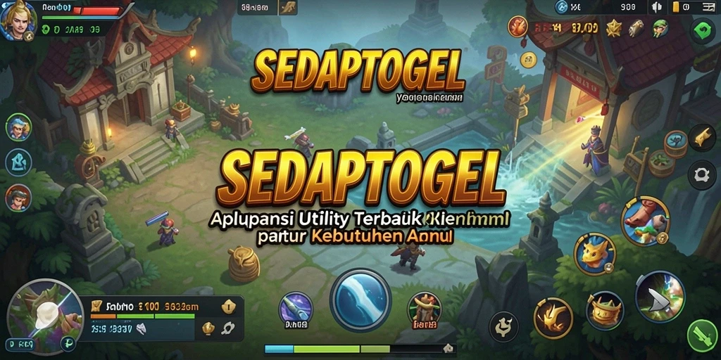 Tampilan antarmuka SEDAPTOGEL yang intuitif dan user-friendly.